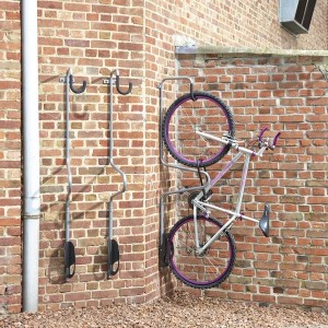 Support pour 1 vélo au sol en acier Mottez