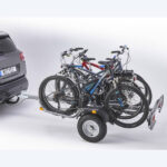 Remorque 4 vélos électriques sur attelage zeus 4