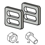 Kit pour boule d'attelage très courte